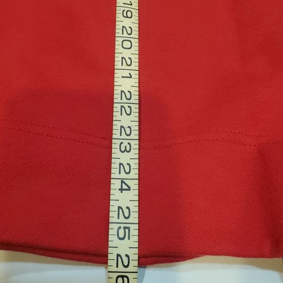 Polo Sport Ralph Lauren Men's 1/4 Zip Mock Turtleneck Fleece Sweatshirt Red XL - Picture 14 of 16